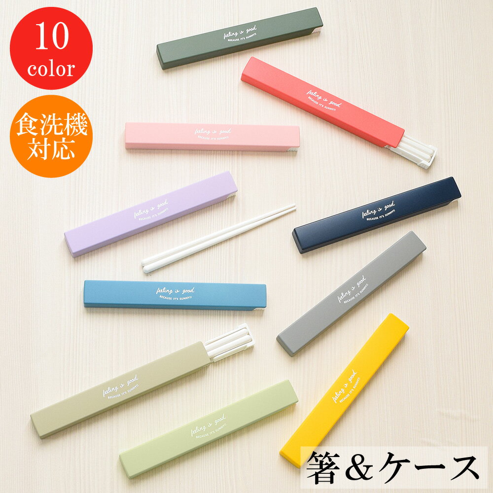 【3〜10%OFFクーポン配布中】箸 箸箱 セット 箸&ケース 18cm FIG おしゃれ かわいい 女子 女の子 男子 高校生 中学生 小学生 給食 大人 日...
