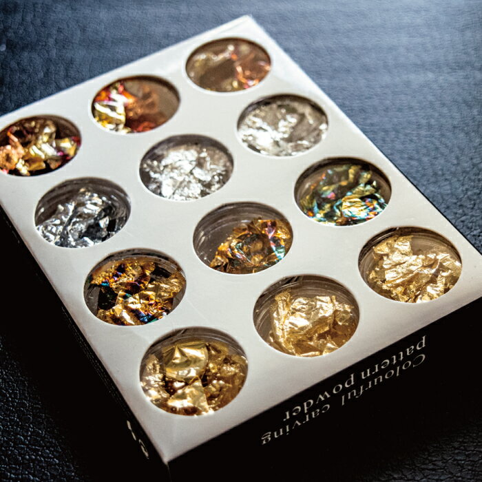 ネイルパフェ ネイルホイル　02　ゴールド