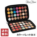 カラーパレット56 全56色 / メイクパレット プロ用 アイシャドウ フェイスカラー チークカラー コントロールカラー コンシーラー リップカラー リップグロス コスプレメイク アーティスト メイク用品 ハロウィンメイク 美容専門学校 学校教材 理美容専門学校 ヘアメイク科