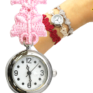 ［ラポール］Rapportレディースファッション腕時計レースブレスレットウォッチ刺繍ブレス【楽ギフ_包装】