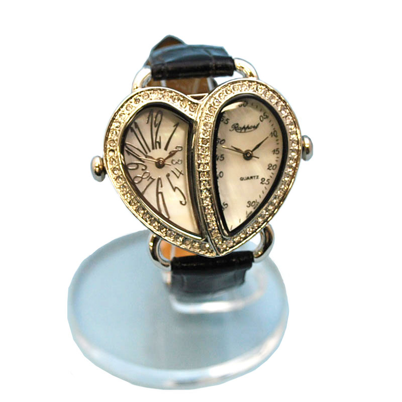 楽天アクセサリーkirara海外旅行に便利 腕時計 レディース レディース腕時計 ツインムーブメント ハート