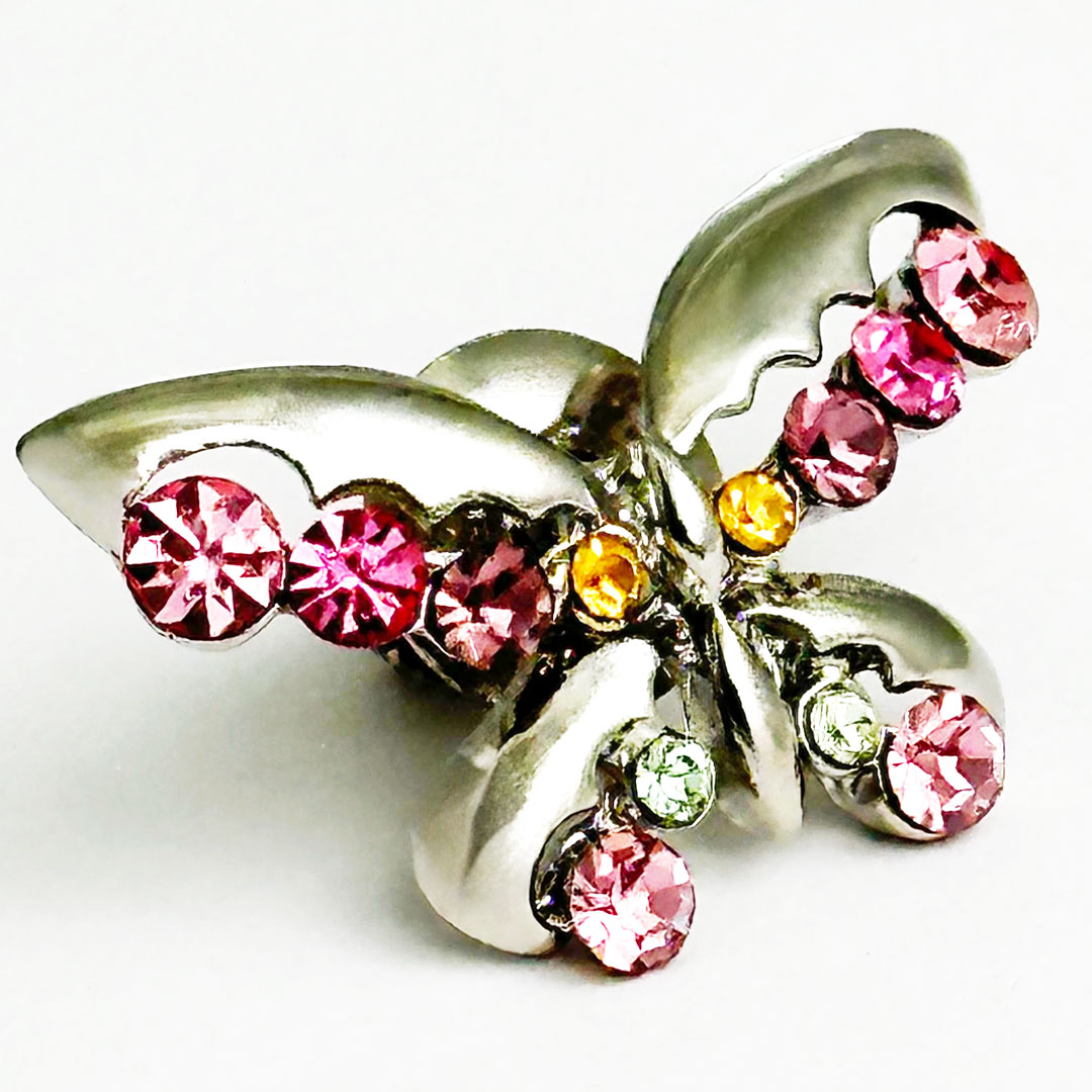 ちょうちょのピンブローチ レディースファッション アクセサリー 女性 プレゼント ギフト