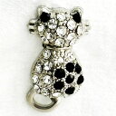 猫のピンブローチ レディースファッション アクセサリー 女性 プレゼント ギフト