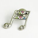 音符のピンブローチ レディースファッション アクセサリー 女性 プレゼント ギフト