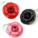 カメリアのバッグチャーム アクリル キーホルダー ペア お揃い 薔薇 バラ ローズ レッド ピンク ブラック 女性 プレゼント ギフト