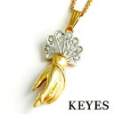 ハンドチャーム ネックレス レディース ヴィンテージアクセサリー 22KTゴールドプレート 金 ニッケルフリー KEYES カナダ製