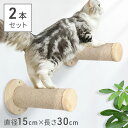 【最大400円OFFクーポ配布中 利用条件あり】 キャットステップ 壁 爪とぎ 爪研ぎ つめとぎ ポール 2本セット ステップ 壁付け 壁掛け 猫 爪とぎポール つめとぎポール キャットウォーク 壁付けセット