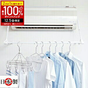 【在庫処分】 速乾ハンガー エアコンハンガー 洗濯物干し 部屋干し 室内干し 物干し エアコン ハンガー 洗濯物干し 折りたたみ 折り畳み 吉川国工業所 Like-it 219615 日本製