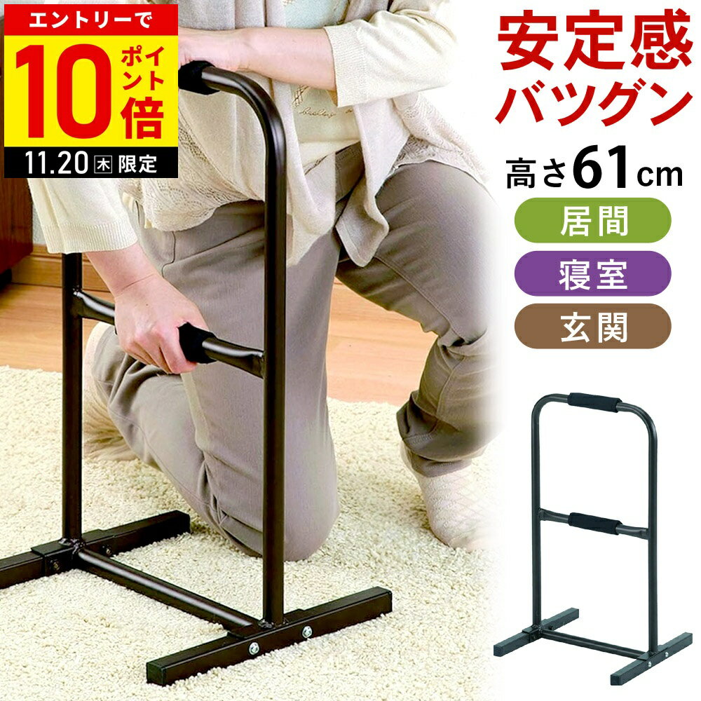 【LINE登録ですぐ使えるクーポン配布中】 立ち上がり 手すり 補助手すり 置くだけ アシストスタンド II 立ち上がり補助手すり トイレ 手摺 補助スタンド 立ち上がり補助スタンド カクセー 介護用品