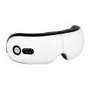 ★半額sale★アイマッサージャー 温熱 目元マッサージ Bluetooth対応 USB充電式 疲れ目 目もと 視力改善 眼精疲労 回復 ストレス解消 目元エステ 美顔器 ホットアイマスク ホワイト 父の日 プレゼント(4)