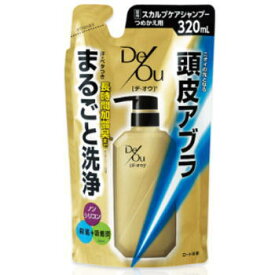 デ・オウ 薬用スカルプケアシャンプー つめかえ用(320ml)頭皮アブラまるごと洗浄、加齢臭まで・・