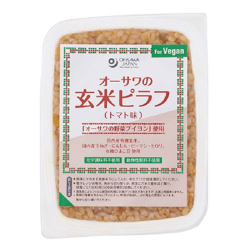 オーサワの玄米ピラフ(トマト味)160g【オーサワジャパン】
