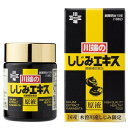 ■商品名：川端のしじみエキス■キャッチコピー：木曽川産大和しじみ100％使用1瓶でしじみ貝約15kg分■メインコピー：■鉄釜で30時間あまり煮詰めた100％エキス■濃厚なしじみの味■1日1回2g（大豆粒）を目安にコップ1杯の水かお湯とともに飲む■料理の隠し味にも■内容量：60g■賞味期間：製造日より常温で2年■原材料：大和しじみ（木曽川産）