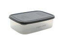 レクタングルコンテナ L(1270ml) グレー 【エンバランス】 EMBALANCE RECTANGLE CONTAINER 【エンバランス】