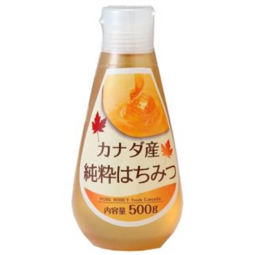 カナダ産純粋はちみつ 500g 【クインビーガーデン】 カナダ産純粋はちみつ 500g 【クインビーガーデン】