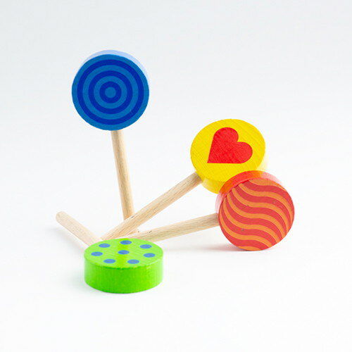 ■商品名：ミニセット・ロリーポップ （HA1509）×4個セット■メーカー：ハバ/HABA■生産国：ドイツ■対象年齢：3歳頃から■数量：4ケ入り■原材料：ブナ■商品詳細："Let's make believe!"〇子どもたちの大好きな遊びの一つ、ごっこ遊びの道具は大切なおもちゃです。