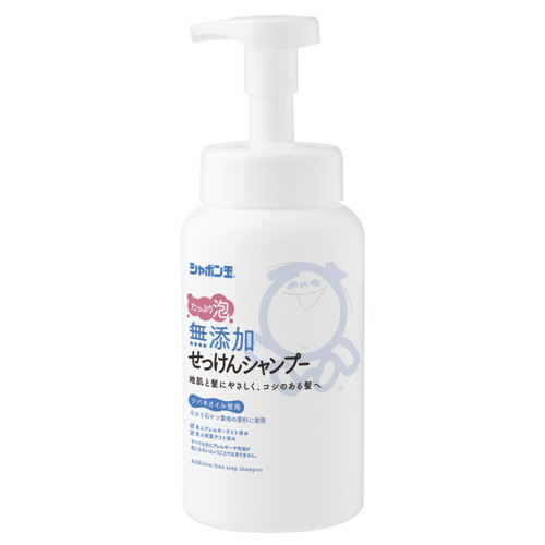 無添加せっけんシャンプー 泡タイプ 520ml 【シャボン玉】