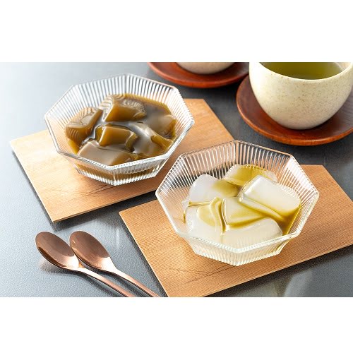 京のくず餅 抹茶みつ付き（抹茶くず餅：100g、くず餅：100g、抹茶みつ：20g） 【ア...