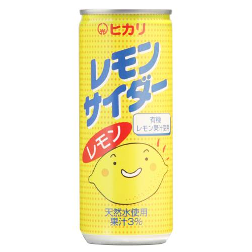 レモンサイダー （250ml×30個セット） 【ヒカリ】※ラッピング不可　※送料無料（一部地域を除く） 1