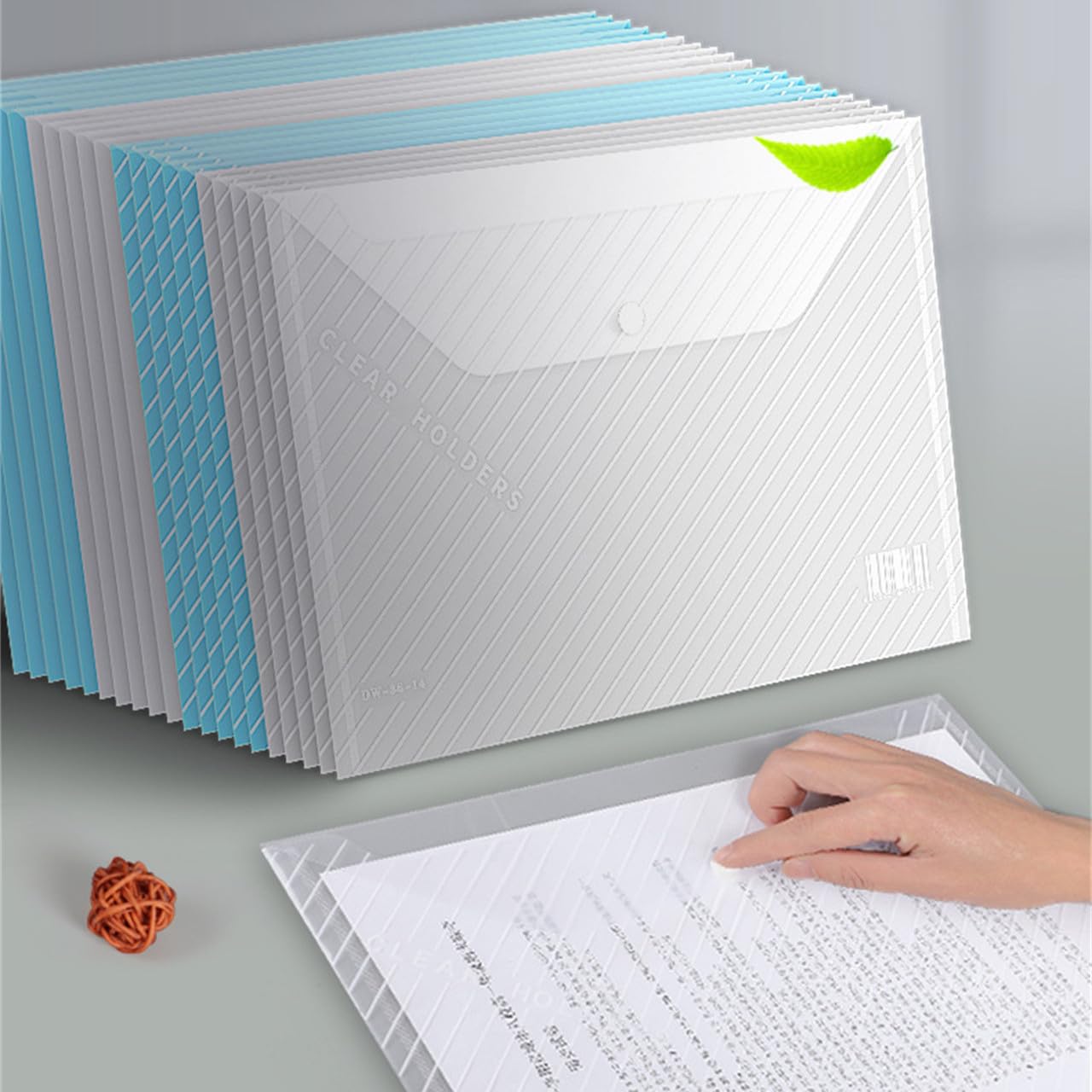 ファイルケース a4 20枚セット 透明 薄型 書類ケース 書類収納 資料ケース 資料収納 防水 おしゃれ 連..