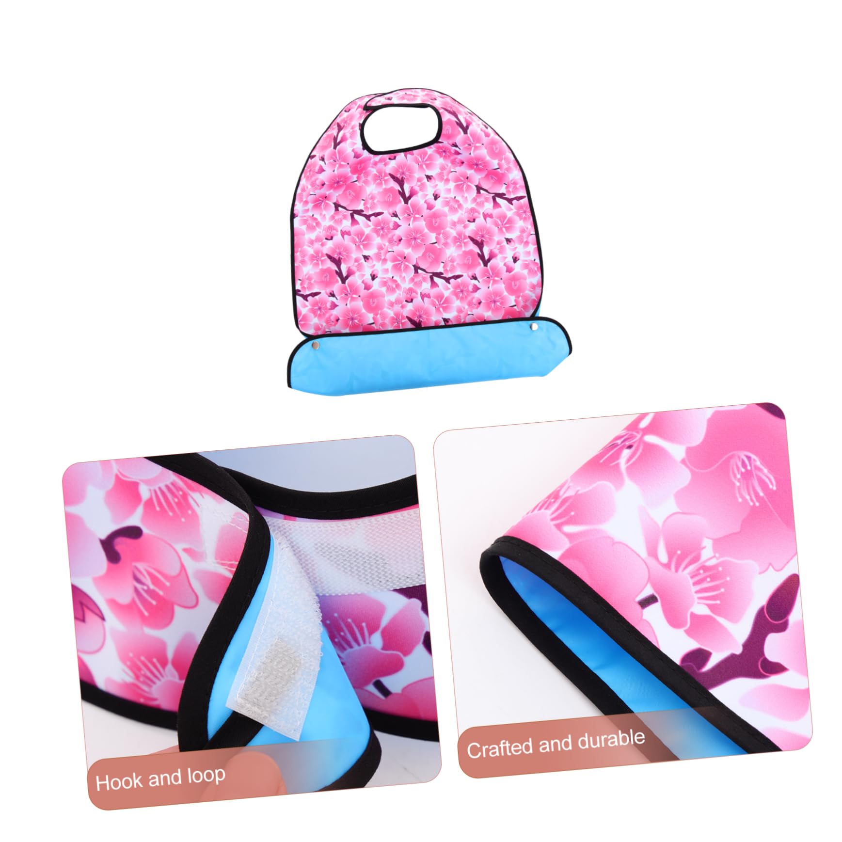 可能な 用ビブ 食事用 簡 着脱スナップボ付 繰り返し使用可能で耐