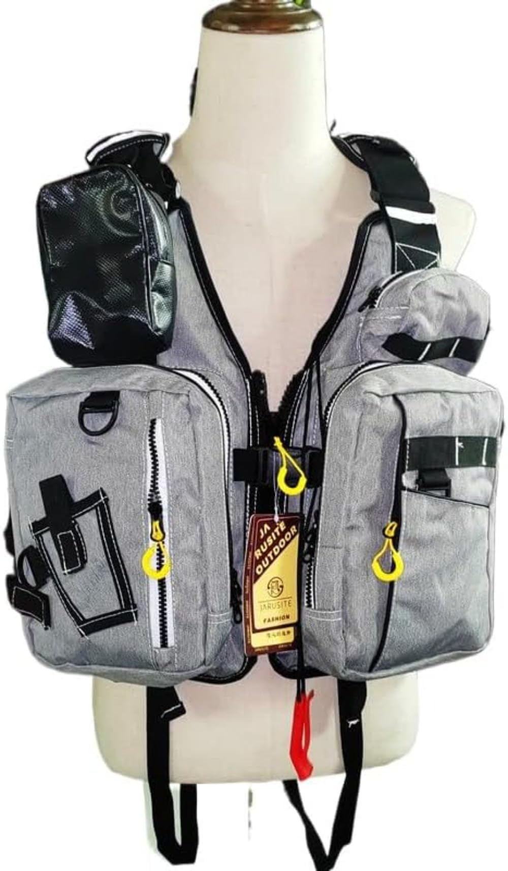 ライフジャケット フローティングベスト 救命胴衣 釣り ベスト フィッシングベスト 通気性よく 高い浮..