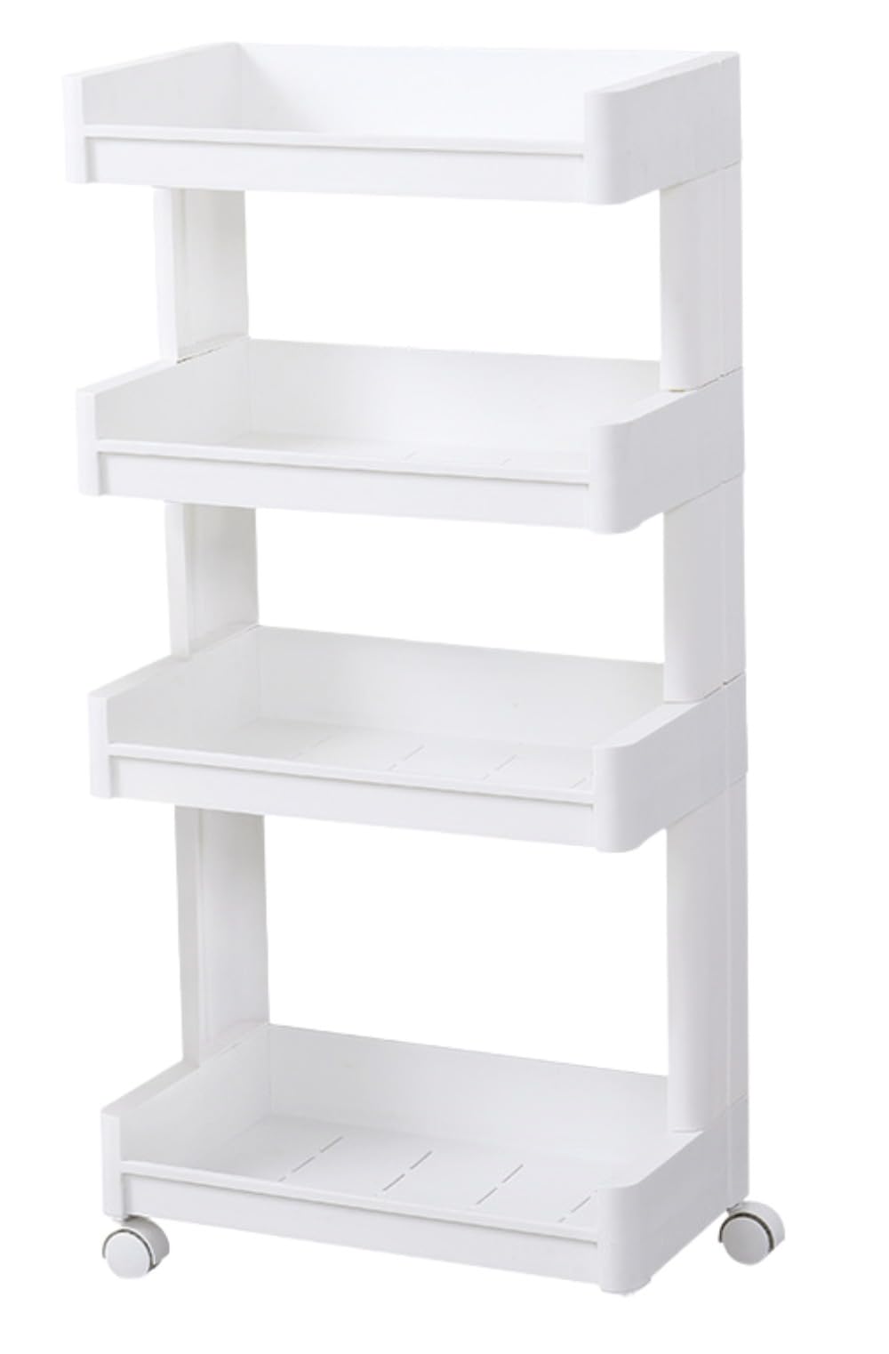 モバイルバスルーム収納ラック バスルームラック 寝室 バスルーム収納 多層プラスチック 家庭用品 (広..