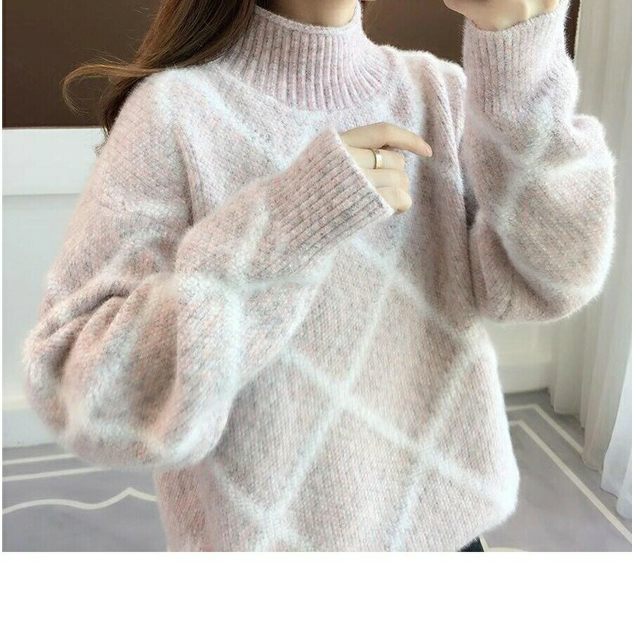 【2枚購入で2 00円OFF】2023秋冬 新作ベーシックニット シュニール セーター 百掛け 暖かい ゆるい アンダーウェア カシミヤタッチ