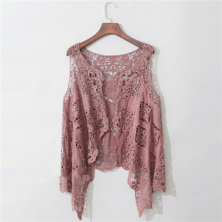 韓国ファッションレースコットンピュ...