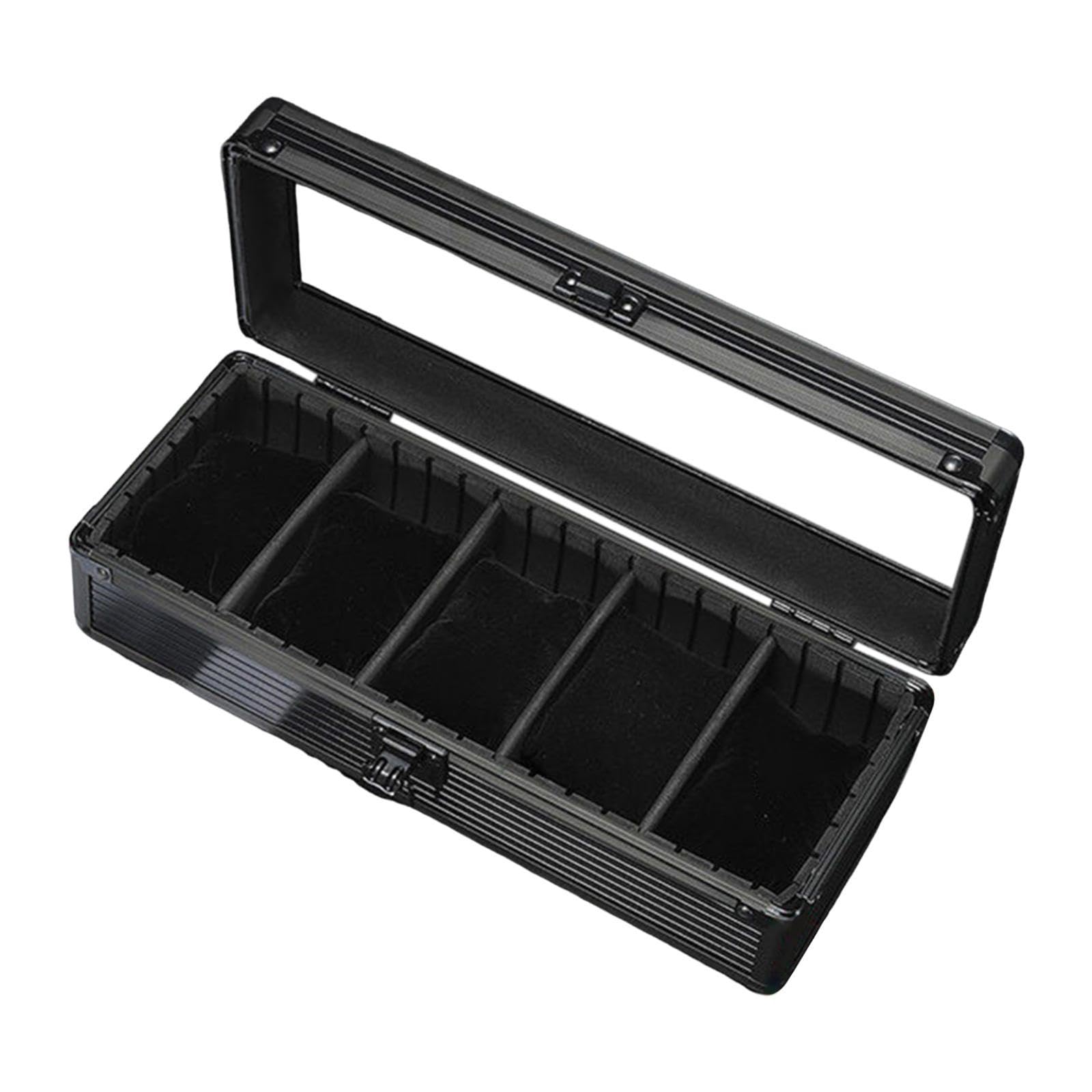 腕時計収納ケースジュエリーオーガナイザー男性女性用ディスプレイボックスブレスレットリング対応 10..