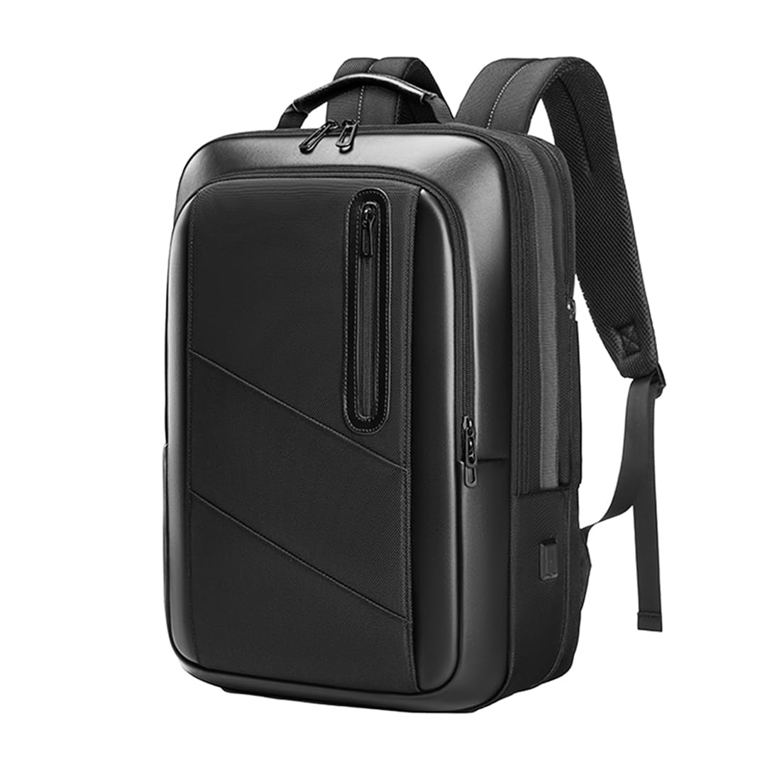 ビジネスリュック リュック バックパック メンズ レディース パソコンリュック 15.6インチPC対応 大容量 拡張可 型崩れ防止 防撥水 耐磨耗 通気 通勤/仕事/出張(3)