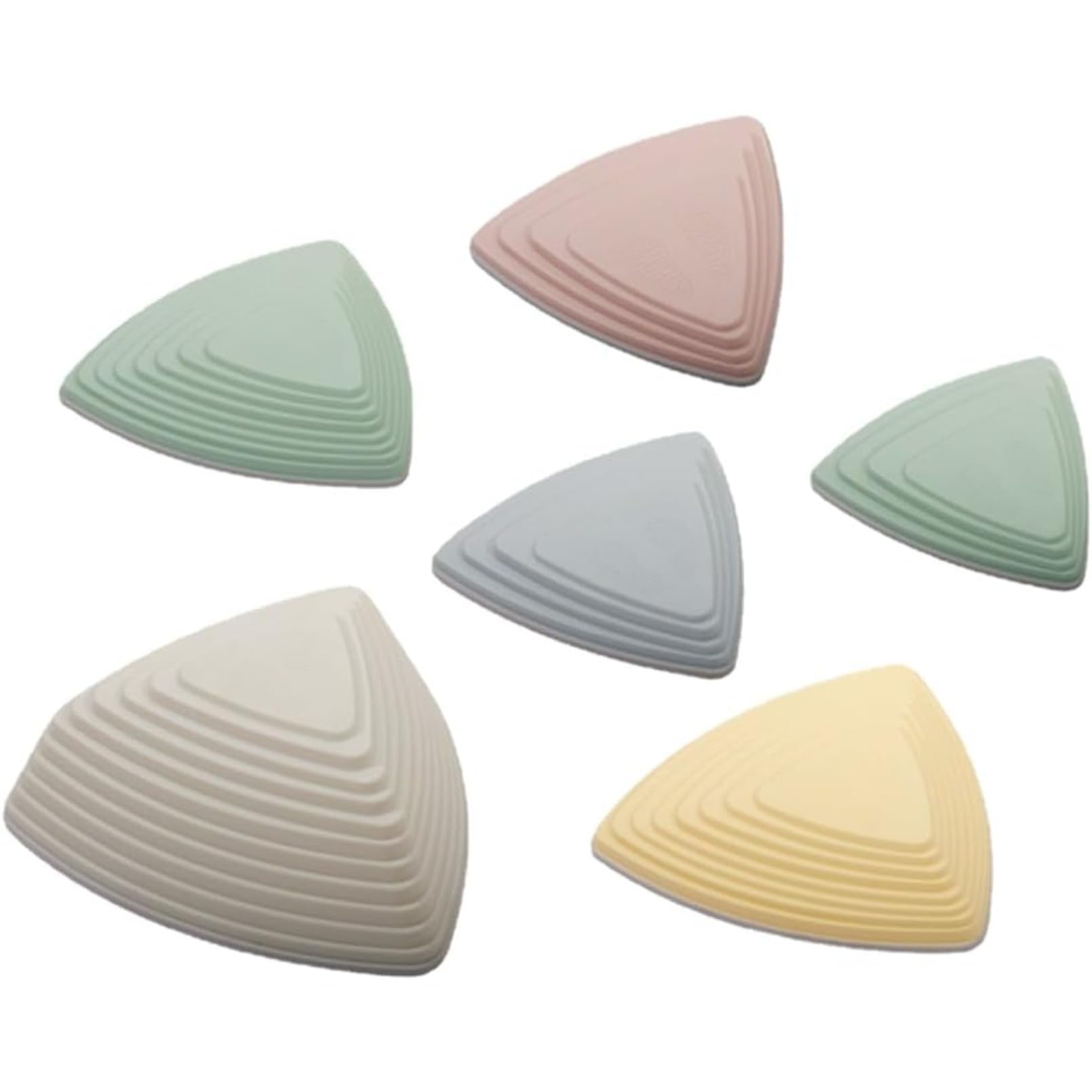 バランスストーン 11個セット 子供 飛び石 平均台 バランス トレーニング マカロンカラー ラッピング対応 飛び石 全面滑り止め ジャンプ スポーツ 屋外 室内 アスレチック おもちゃ バランス感覚 柔軟 体幹トレーニング 収納袋付き 誕生日 (マカロン,6個セット)