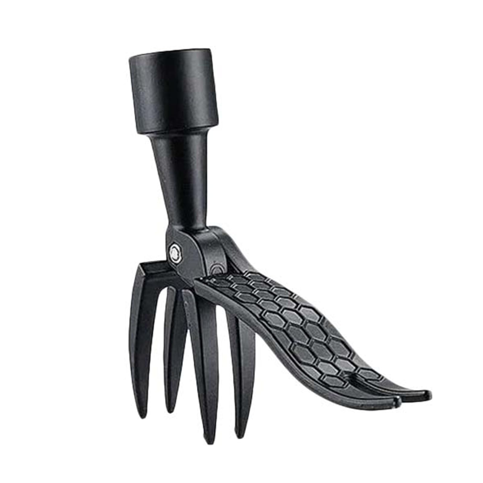 園芸用除草鍬（20×15×5cm）ステンレス製（防錆・耐久性）長ハンドル（腰負担軽減）片手操作可能 菜園・..