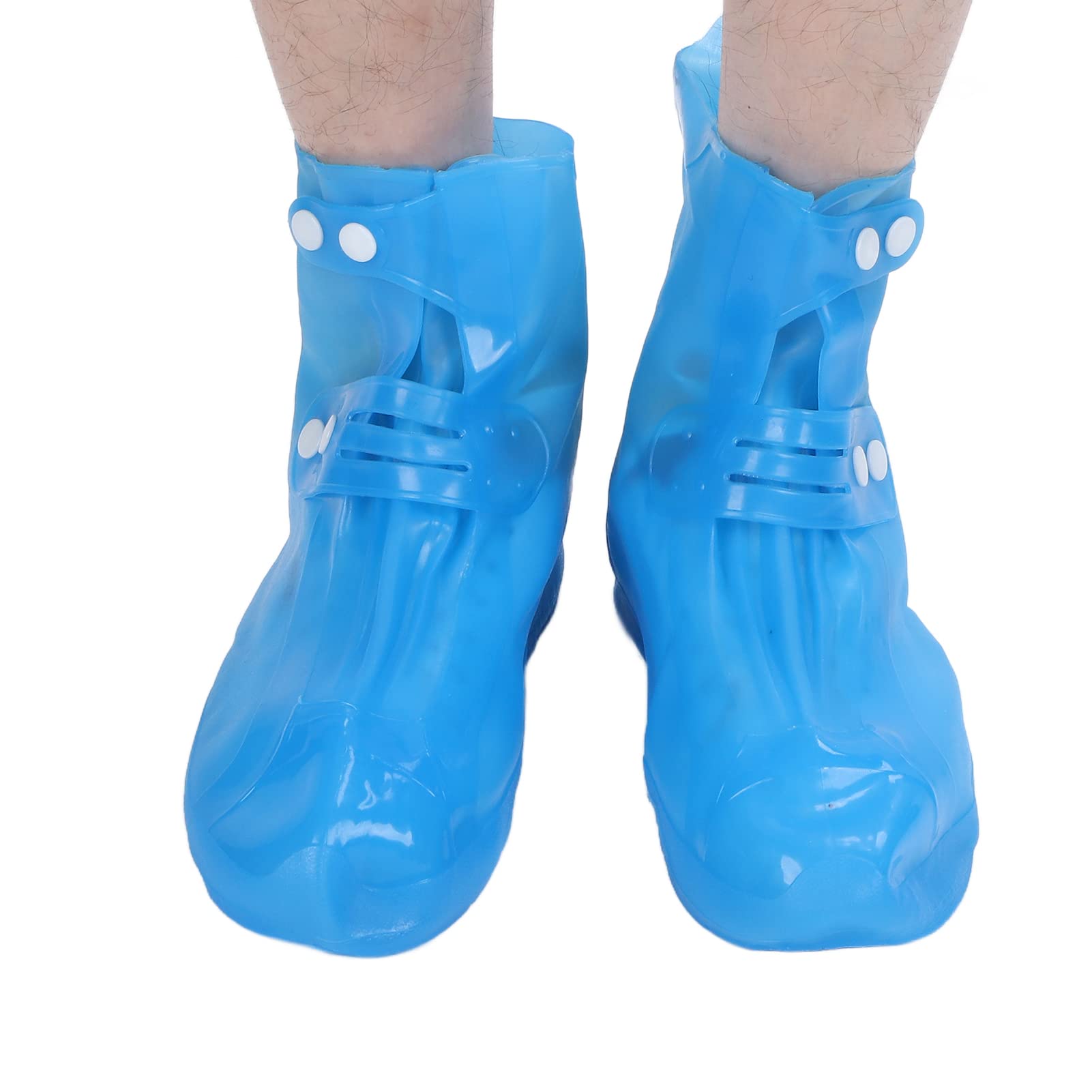 スノーシュープロテクター、防水レインシューズカバーウォッシャブルプロテクションレジスタンスレインブーツアウトドアキャンプ用フィッシング(40～41ヤード)