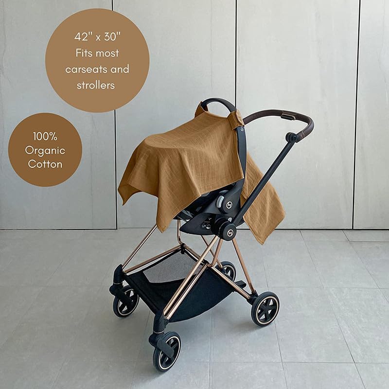 ベビーカーカバー ベビーカー 日除け カバー 虫よけ シンプル 便利 収納 折りたたみ式 寒さ対策 乳母車 蚊帳 ベビーバギー 赤ちゃんを守る 旅行 お出かけ お散歩 (イェロー)