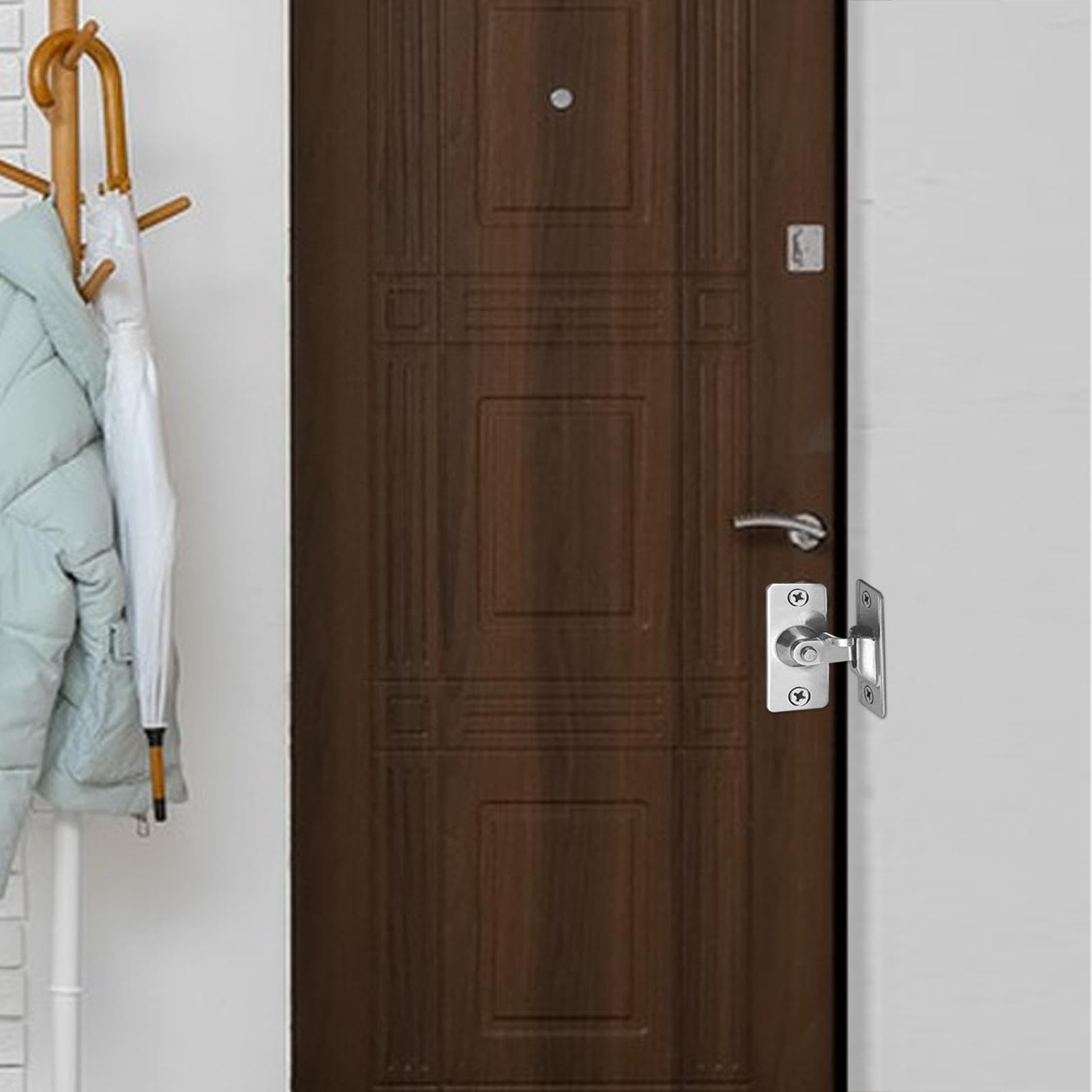 90度ドアロック、納屋ドアロック - 90度ドアロックゲートラッチポータブルドアロック - 引き戸ラッチ、..