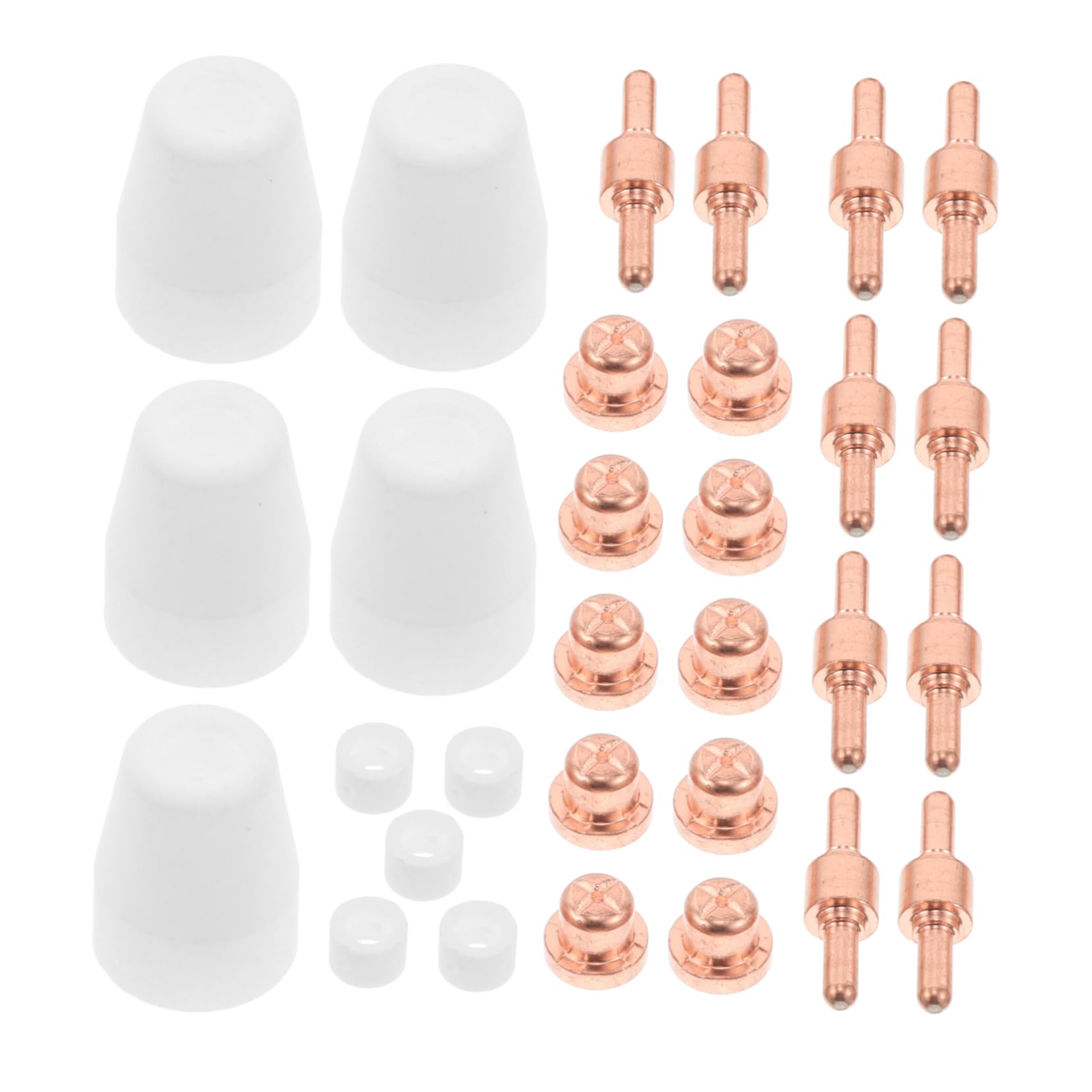 1 セット プラズマ切断アクセサリ プラズマ切断装置 プラズマ切断トーチの消耗品 電極先端ノズル ハン..