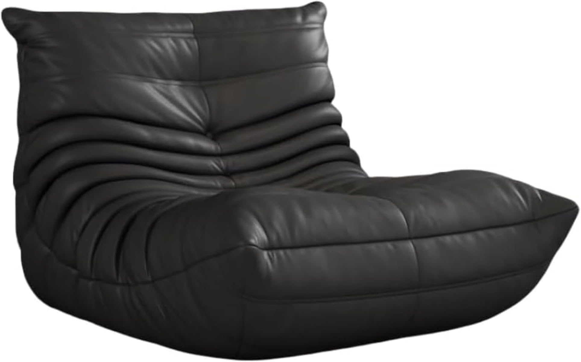 キャタピラー怠惰なは、バルコニーのリビングルームの畳レジャーシングルで横になって寝ることができ、インターネットセレブの椅子に (セーム革,イエロー)