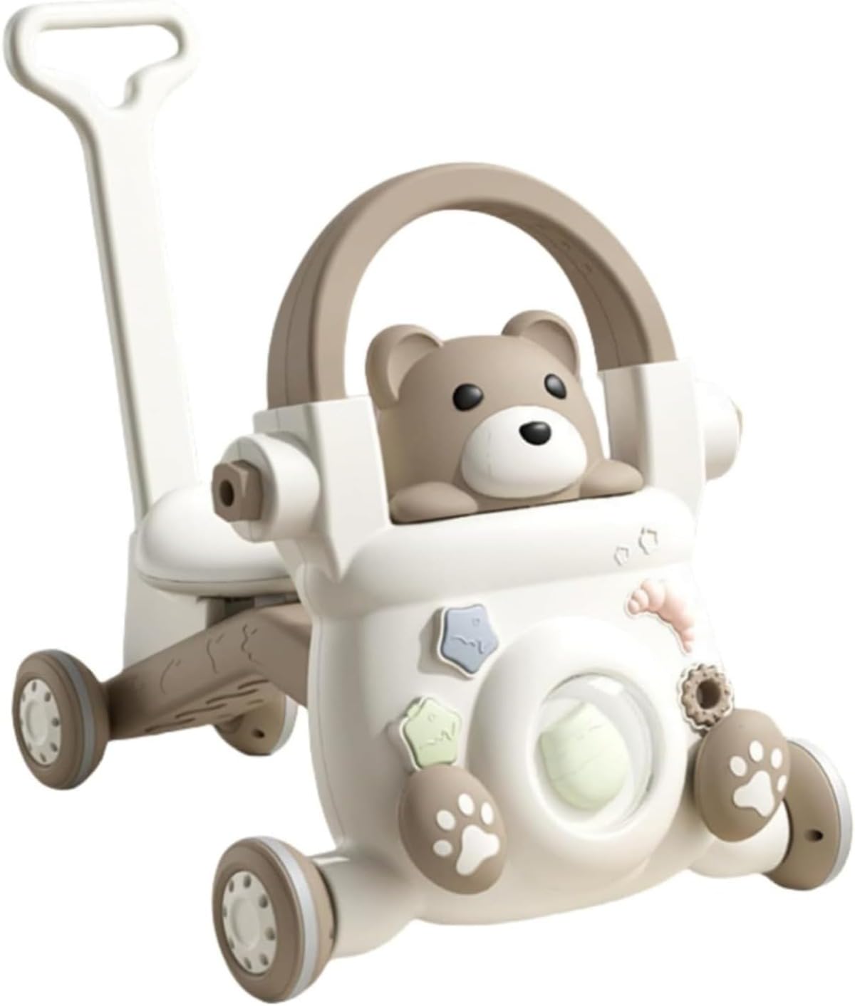 手押し車 ベビーウォーカー 4in1 手押し車/キックボード/トロリー 三輪車 乗用玩具多機能 子供用ウォー..