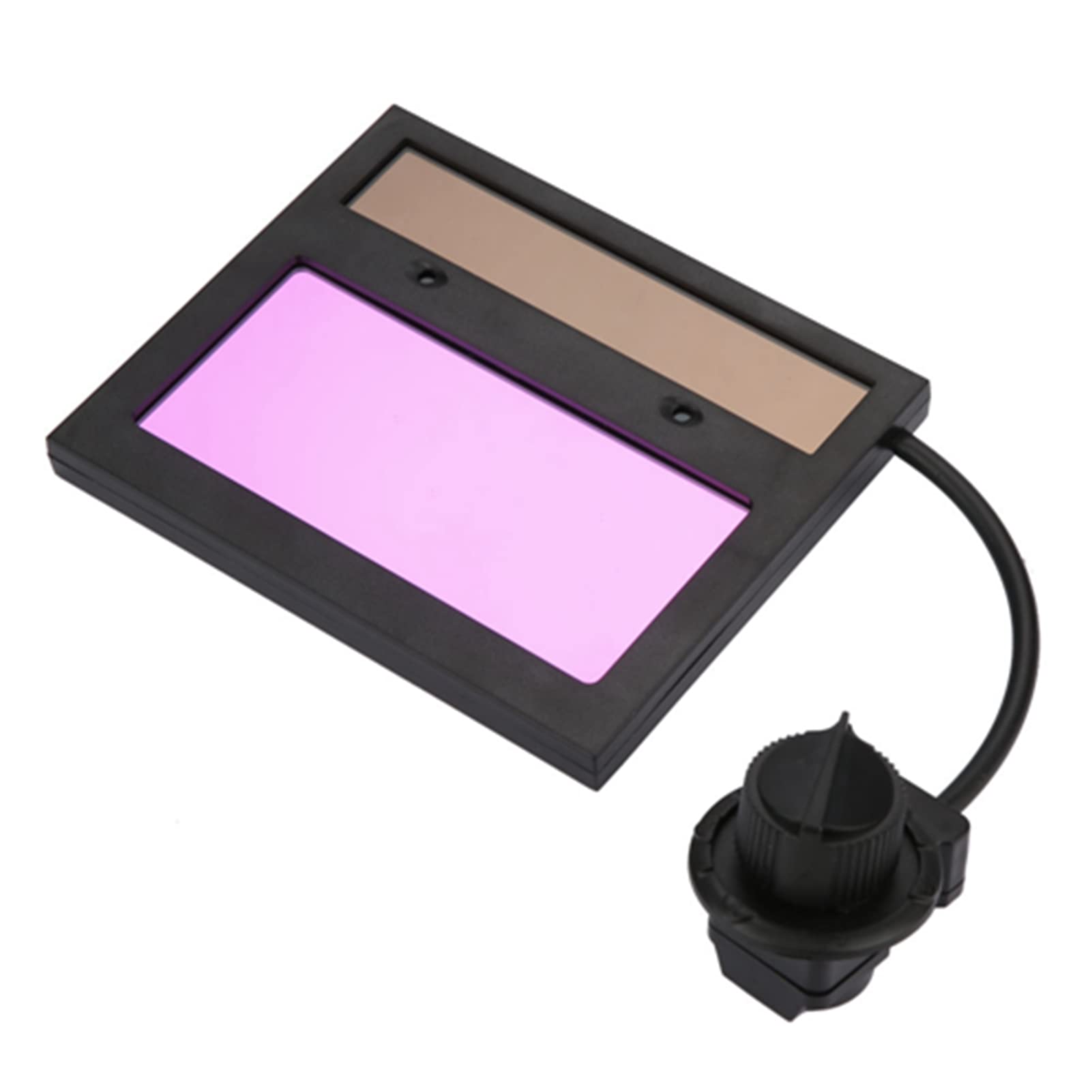 ソーラー自動遮光溶接レンズパネル、溶接ヘルメットマスクフィルターシェード、大きなビューウィンドウ..