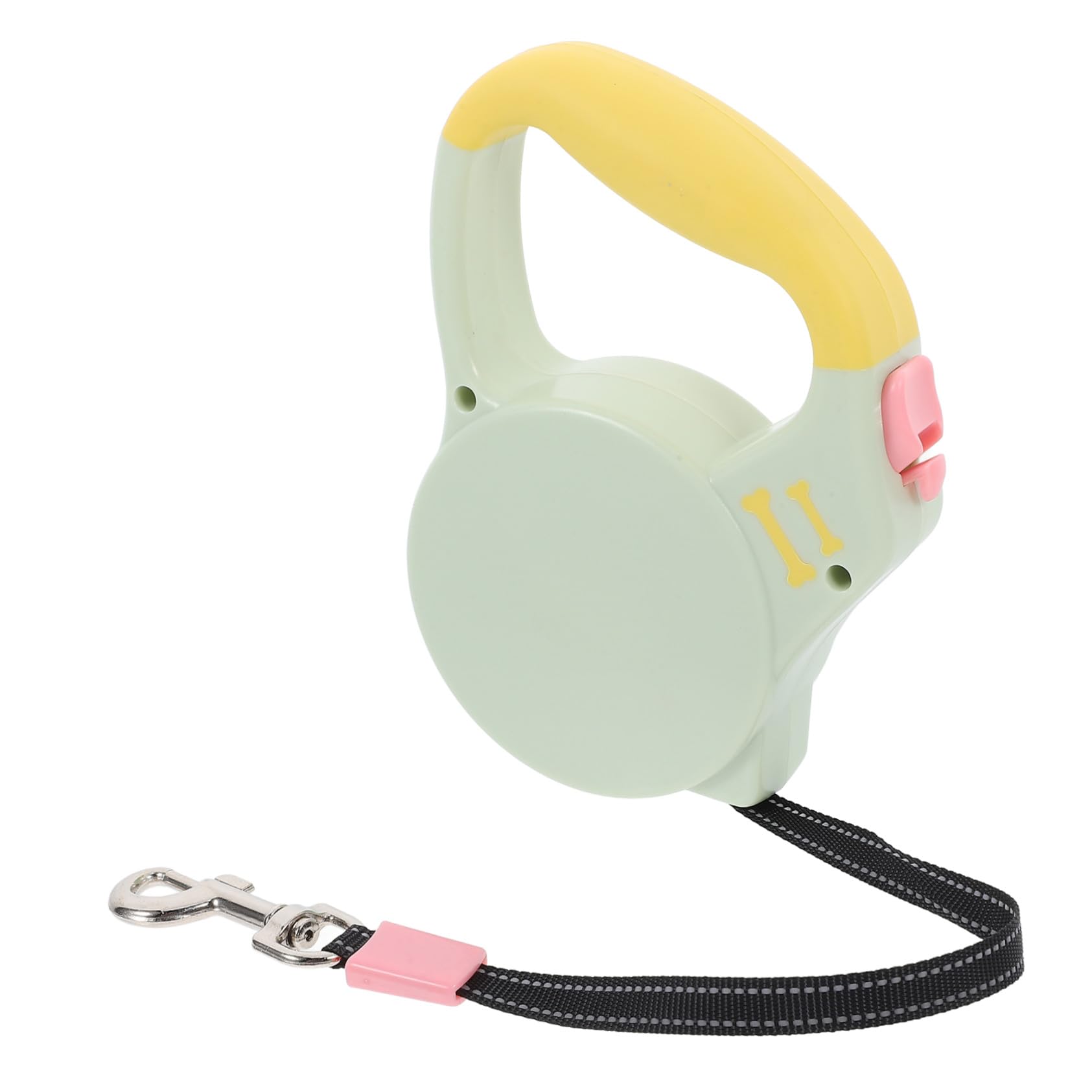 自動伸縮犬用リード 小型犬対応 素材 耐久性と安定性確保 ワンタッチ操作で簡単コント 散歩時の 性と快..