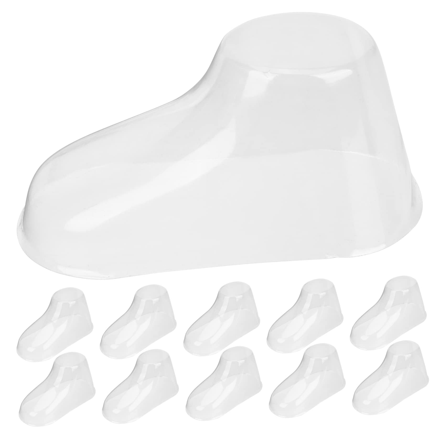 ベビーシューズディスプレイモデル 50足入り Pvc製 シューフォーム 幼児用靴ディスプレイスタンド 簡単取り付け しわ防止 子供用靴展示サポート