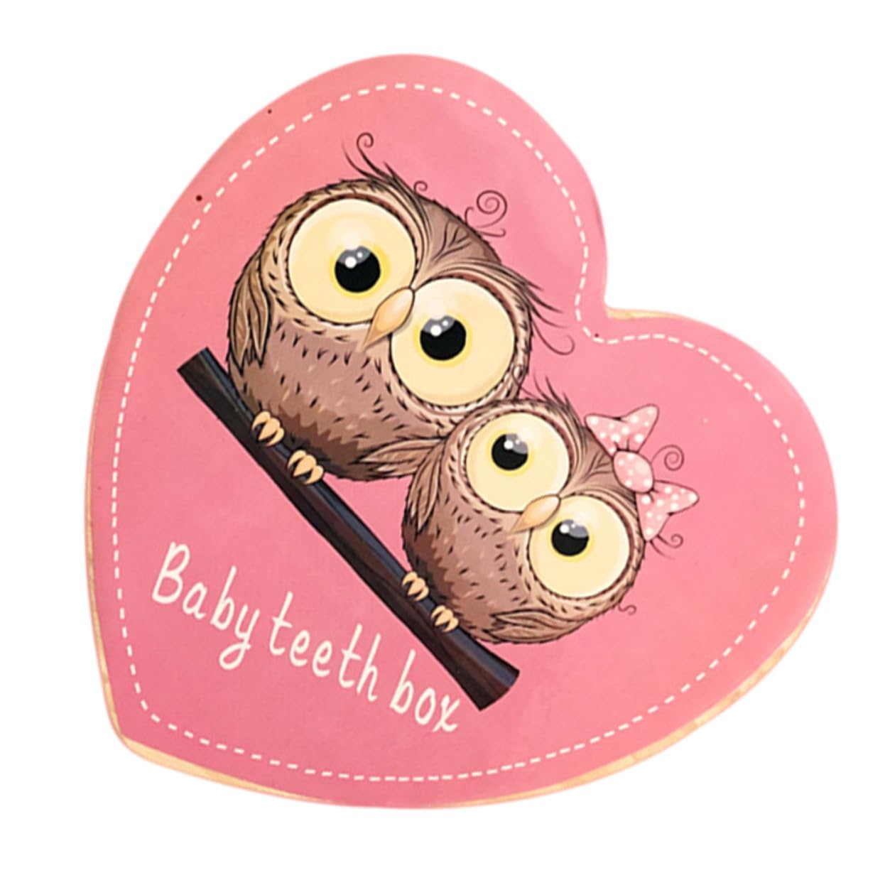 ハート型乳歯ケース 用乳歯入れ物 耐久素材使用 軽量コンパクト 持ち運び便利 出産祝い 誕生日 向け