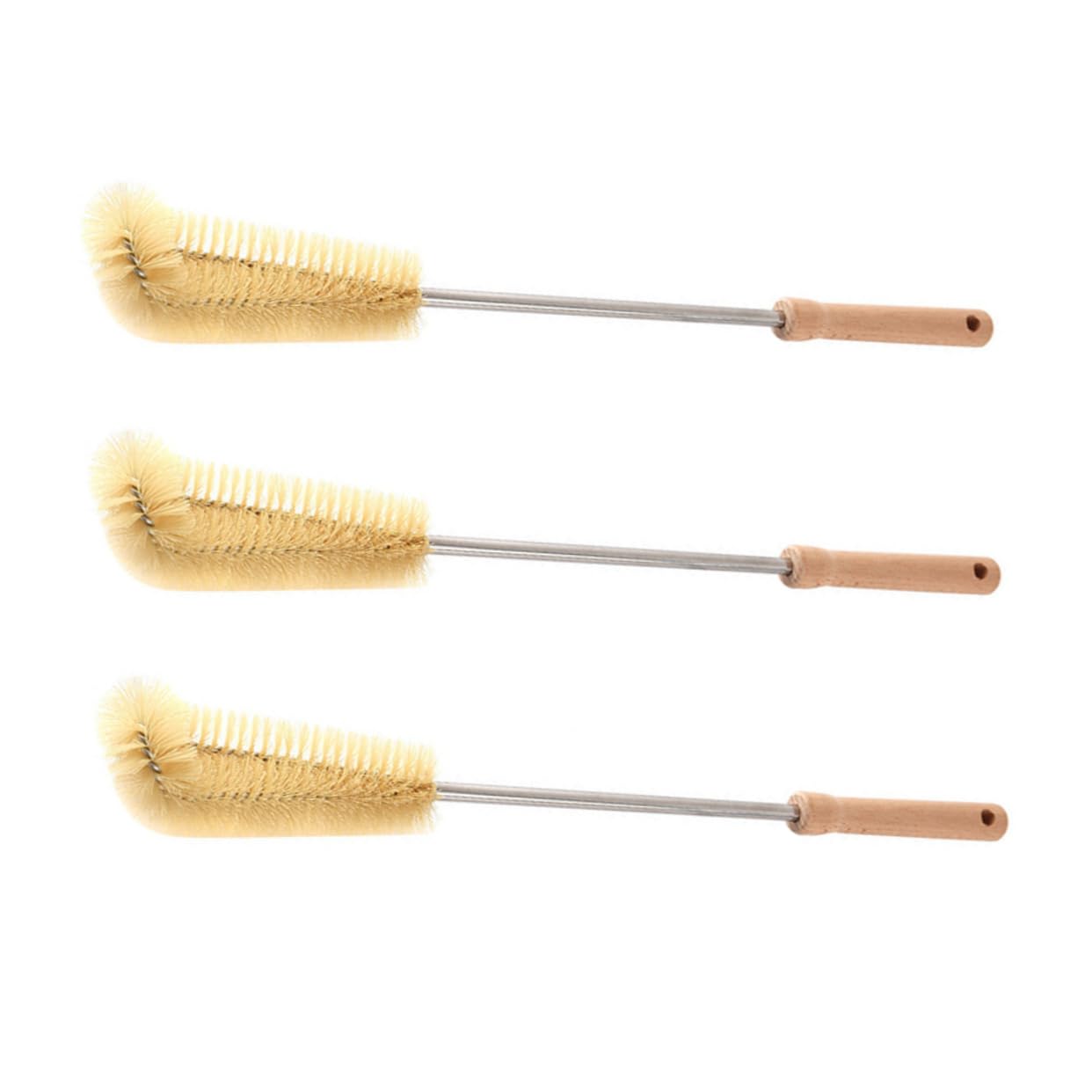 3個 カップブラシ クリーナー 哺乳瓶収納 食器洗い機 ソーダ キット 水筒 水のボトル 掃除用のボトル ..