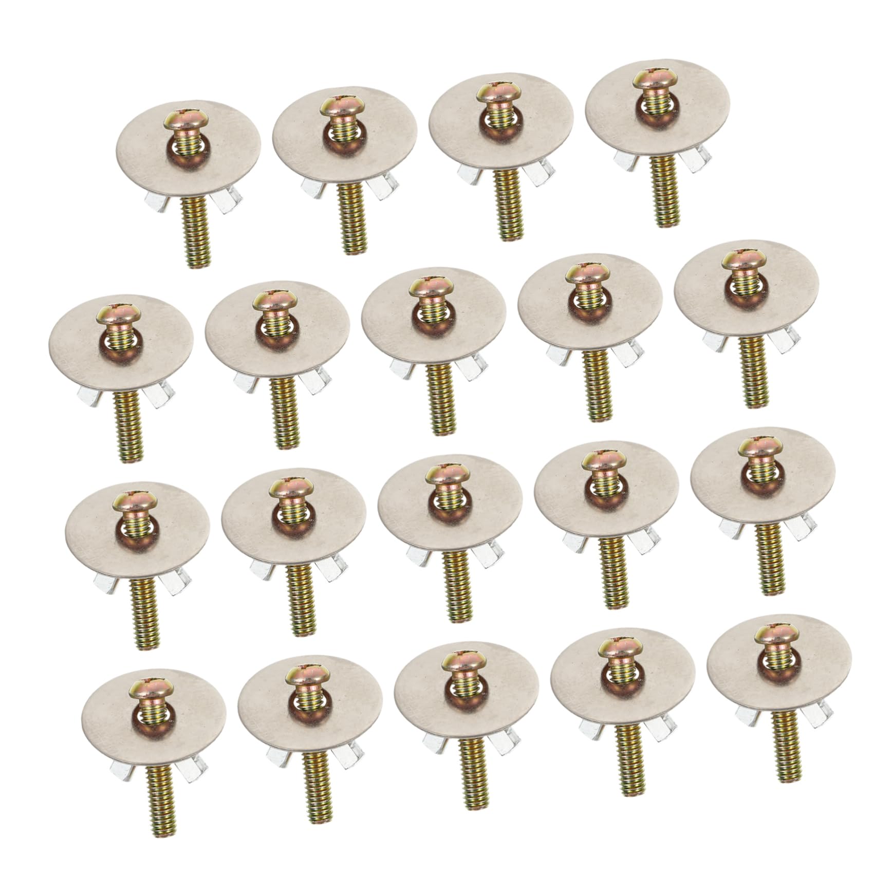 30個 セット 鳥の巣止めねじ ネジボルト ネストスクリュー ウィングファスナー 鳥かごの付属品 固定ネジキット 鳥の巣ネジ バードハウスフィクサー 鳥の巣ファスナー 鳥用品 金属