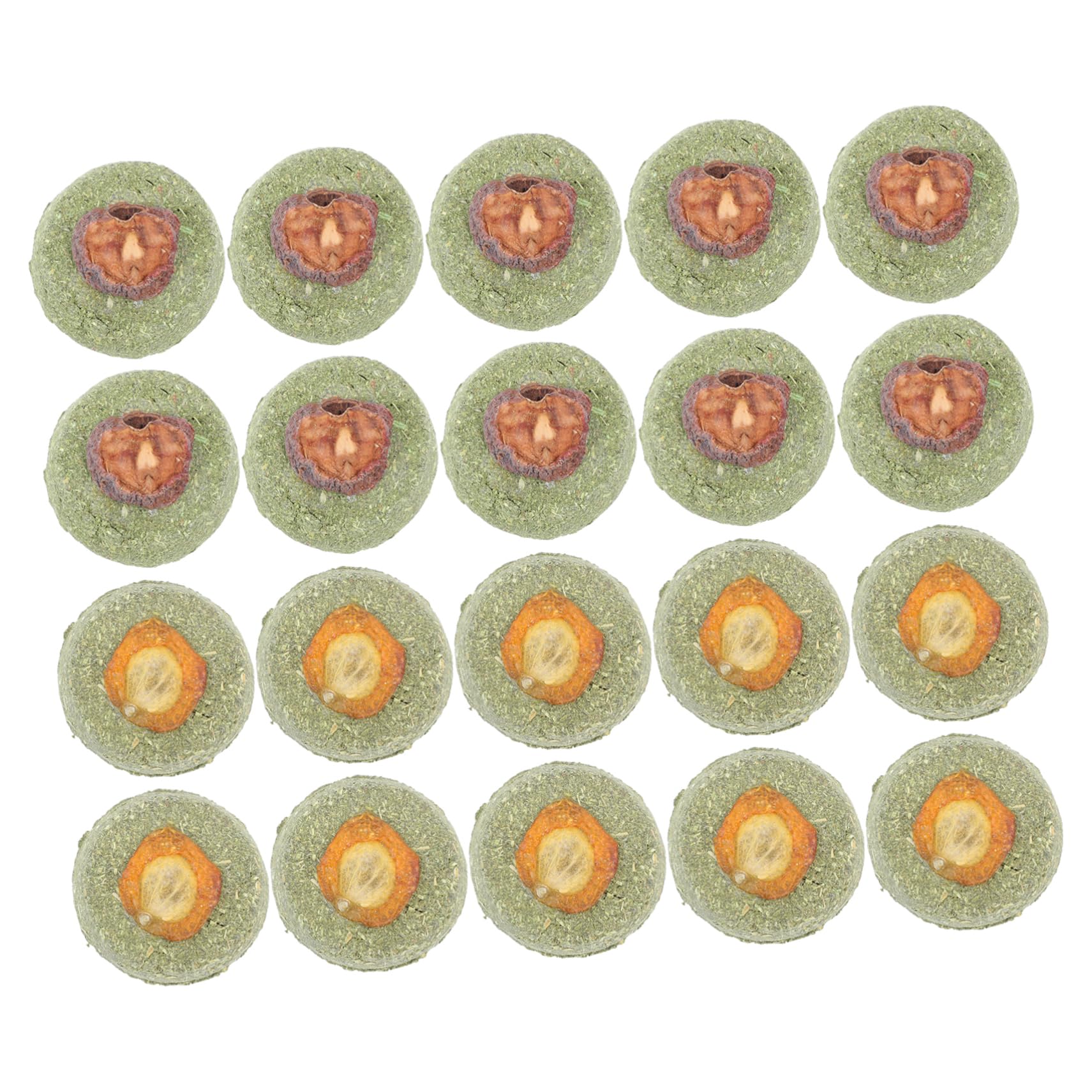 20個うさぎ用磨牙草饼 自然派おや 歯の健康をサポートするペット