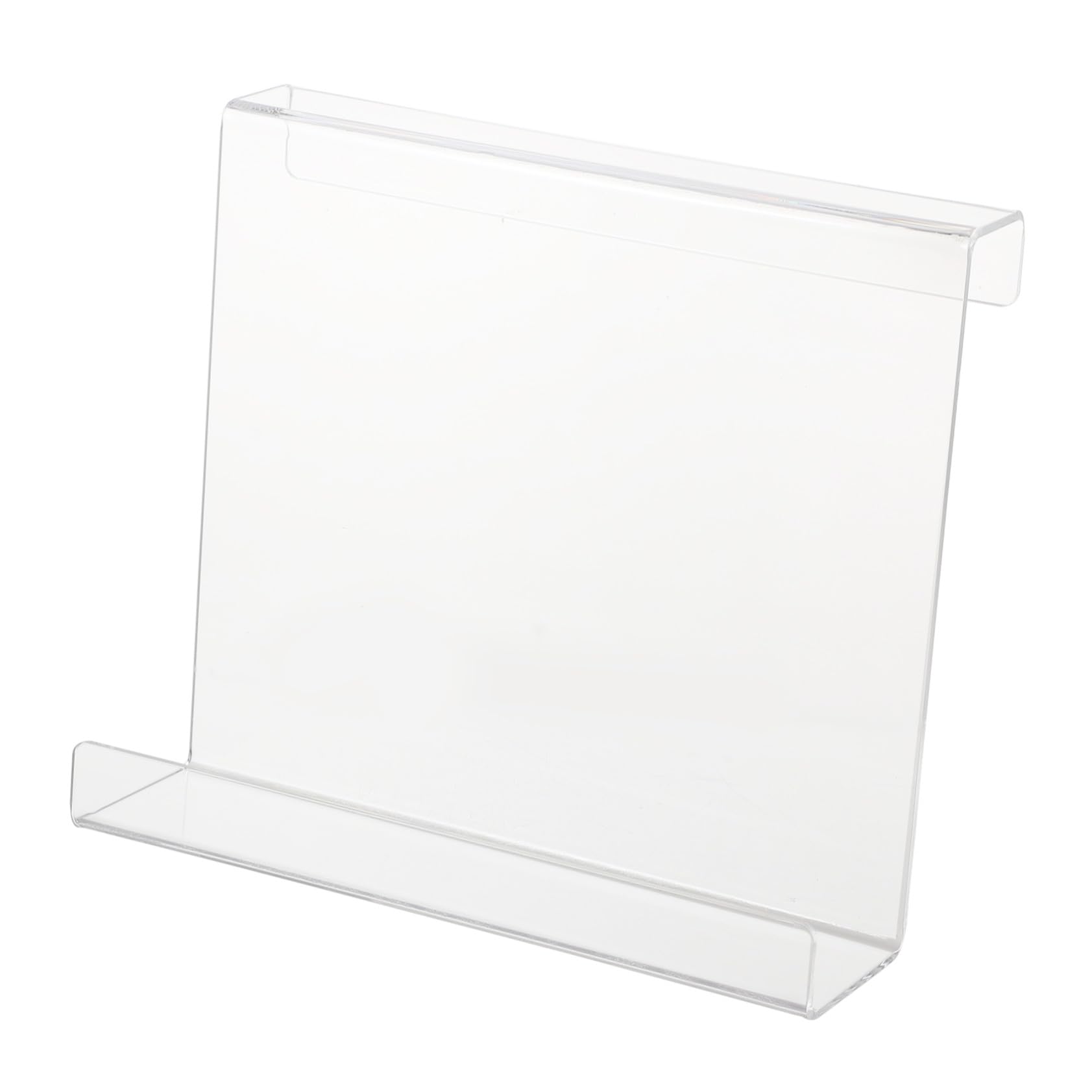 トレッドミル用透明アクリル読書ラック マガジン収納対応 電子書籍スタンド タブレット兼用 運動時のエンタメに