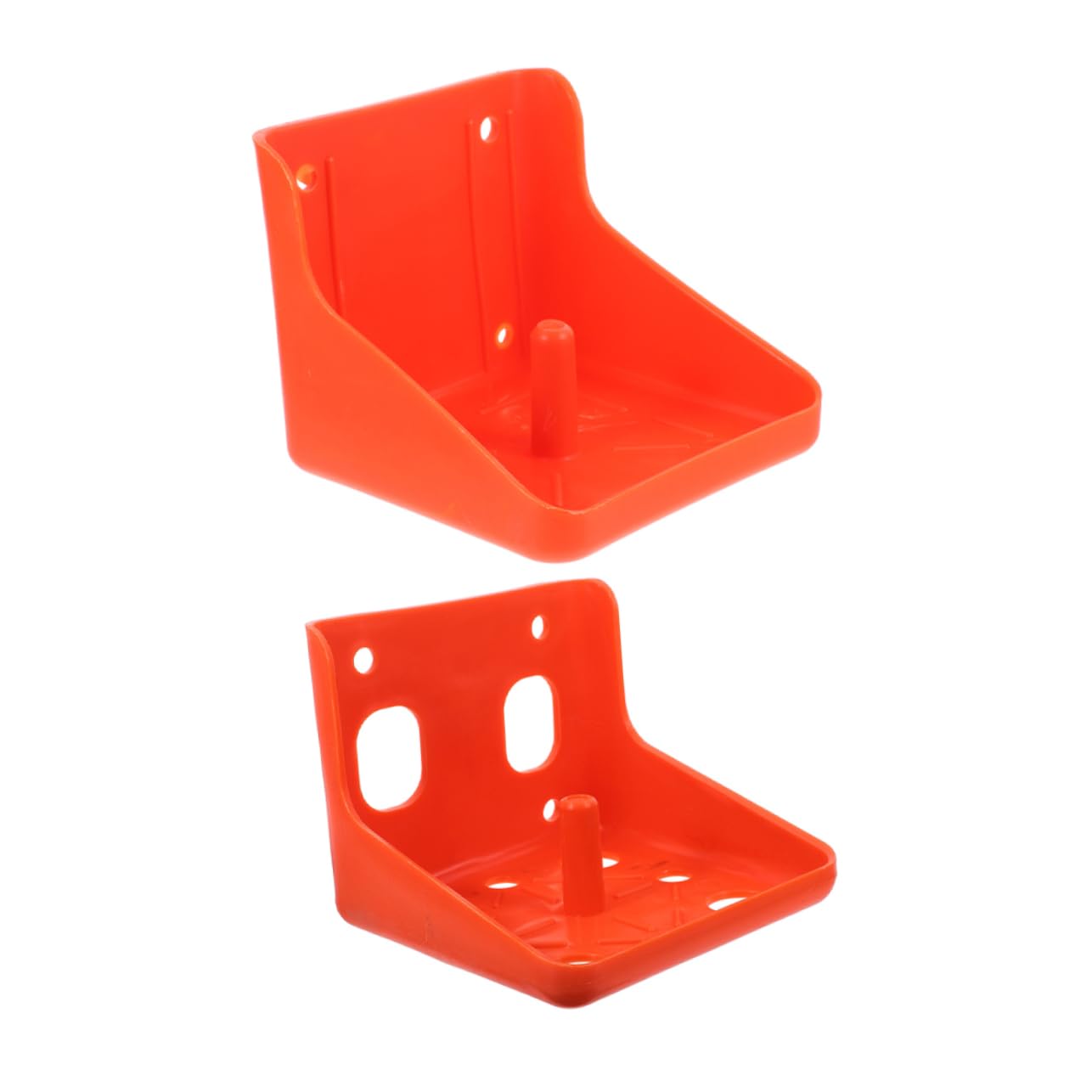 ノーブランド品 2個 塩レンガの箱 塩漬けホルダー 馬用塩ブロックホルダー ミネラルソルトブロックホル..