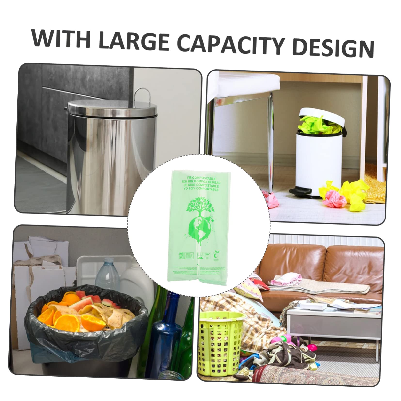 コーンスターチ分解ゴミ袋 50枚 5l 