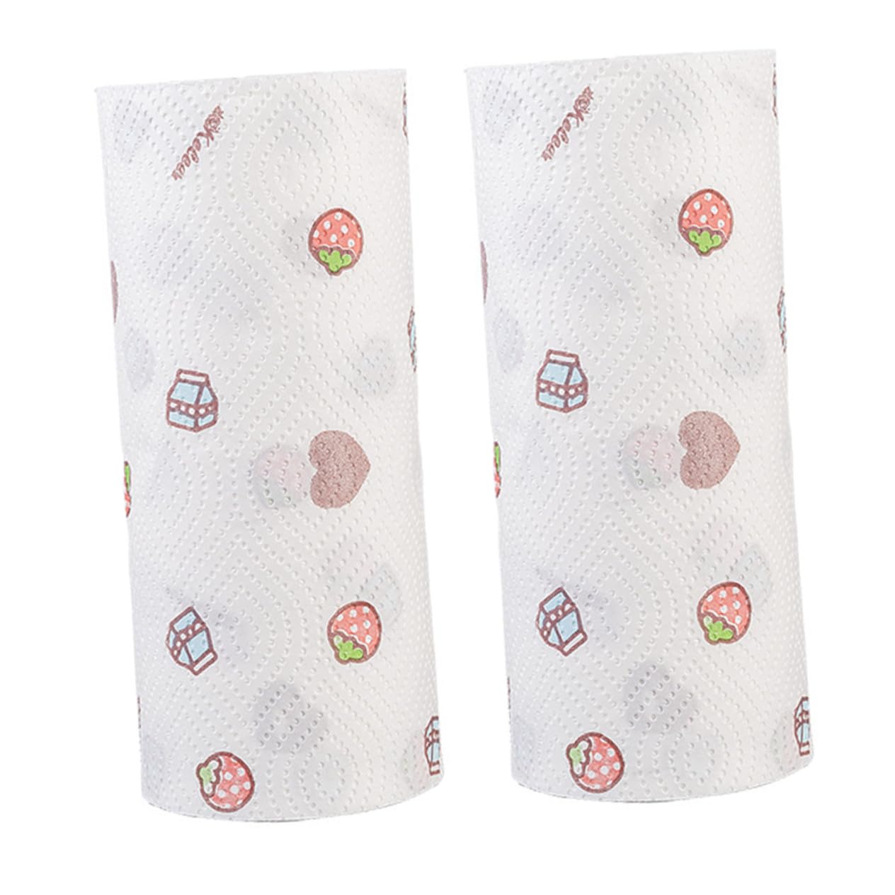 2ロール 使い捨て便利な吸油紙 キッチンペーパータオル 吸水性 耐久性 破れにくい キッチン 掃除 作業用 多目的家用ペーパー